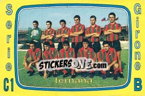 Cromo Squadra Ternana - Calciatori 1985-1986 - Panini