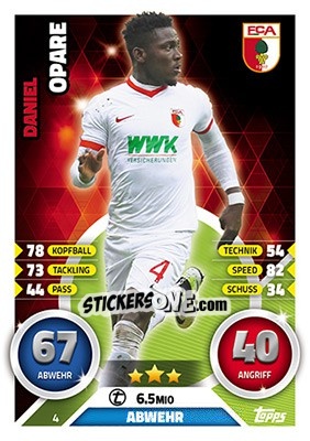 Sticker Daniel Opare