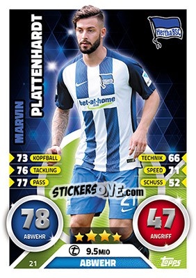 Sticker Marvin Plattenhardt