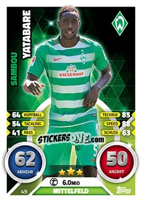 Sticker Sambou Yatabaré