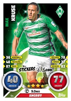 Cromo Max Kruse