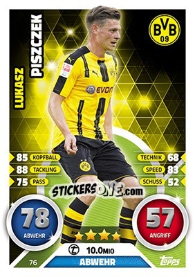 Cromo Lukasz Piszczek