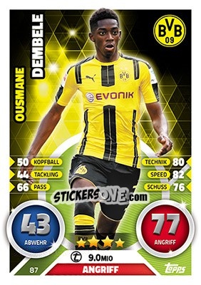 Cromo Ousmane Dembélé