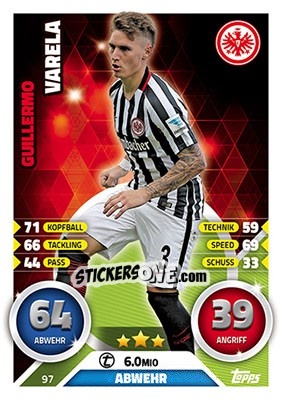 Sticker Guillermo Varela