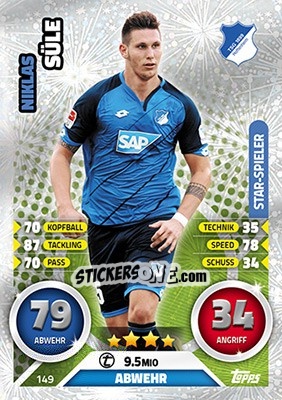 Sticker Niklas Süle