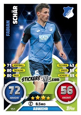 Sticker Fabian Schär