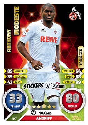 Cromo Anthony Modeste