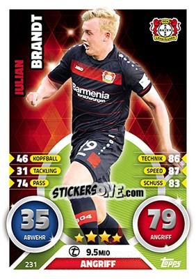 Sticker Julian Brandt