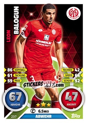 Sticker Leon Balogun