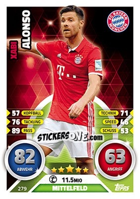 Cromo Xabi Alonso