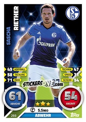 Sticker Sascha Riether