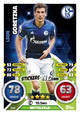 Cromo Leon Goretzka