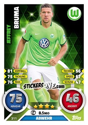 Sticker Jeffrey Bruma