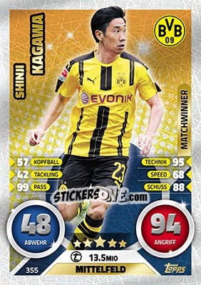 Sticker Shinji Kagawa