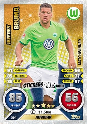 Sticker Jeffrey Bruma