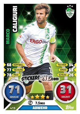 Sticker Marco Caligiuri