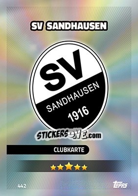 Sticker SV Sandhausen