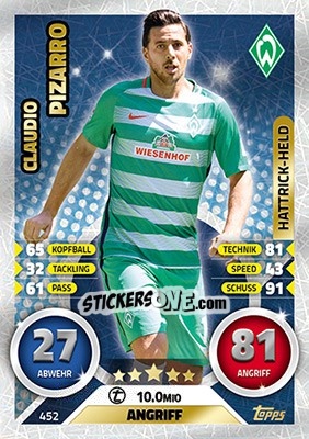 Sticker Claudio Pizarro