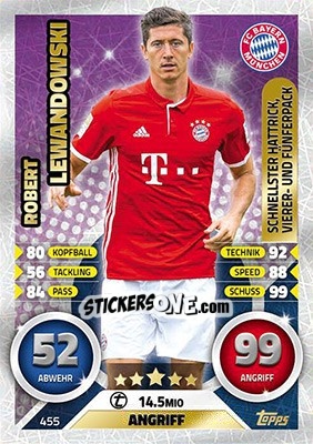 Cromo Robert Lewandowski