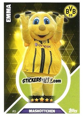 Sticker Emma - German Fussball Bundesliga 2016-2017. Match Attax - Topps