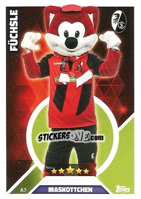 Sticker Füchsle - German Fussball Bundesliga 2016-2017. Match Attax - Topps