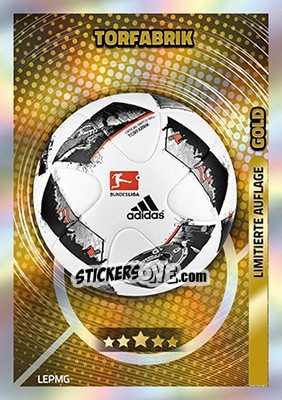 Sticker Torfabrik - German Fussball Bundesliga 2016-2017. Match Attax - Topps