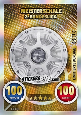 Sticker Meisterschale 2.Bundesliga