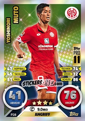 Sticker Yoshinori Muto