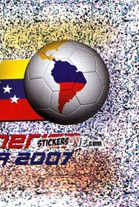 Sticker Official emblem (2 of 2) - Copa América. Venezuela 2007 - Panini