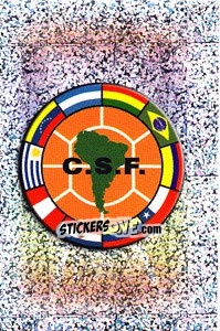 Cromo CONMEBOL logo - Copa América. Venezuela 2007 - Panini