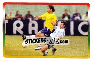 Sticker Final - Argentina-Brasil - Copa América. Venezuela 2007 n. 6 - Panini