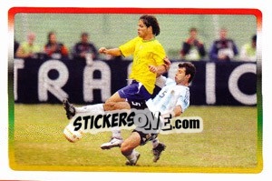 Sticker Final - Argentina-Brasil - Copa América. Venezuela 2007 - Panini