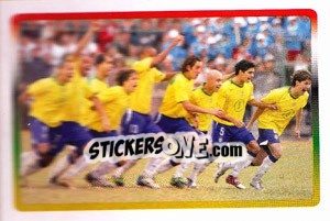 Cromo Final - Argentina-Brasil - Copa América. Venezuela 2007 - Panini