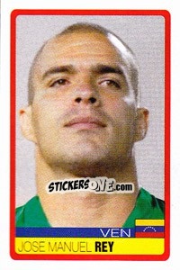 Sticker Jose Manuel Rey - Copa América. Venezuela 2007 n. 21 - Panini
