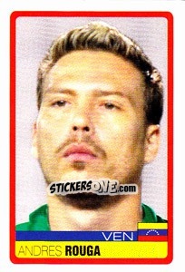 Sticker Andres Rouga - Copa América. Venezuela 2007 - Panini