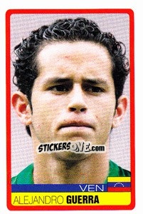 Sticker Alejandro Guerra - Copa América. Venezuela 2007 n. 27 - Panini