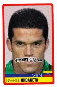 Sticker Gabriel Urdaneta - Copa América. Venezuela 2007 n. 34 - Panini