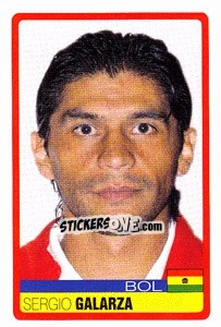 Sticker Sergio Galarza - Copa América. Venezuela 2007 - Panini