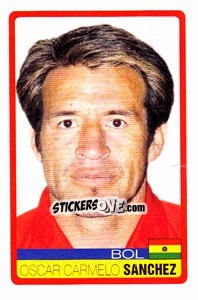 Sticker Oscar Carmelo Sanchez - Copa América. Venezuela 2007 n. 40 - Panini