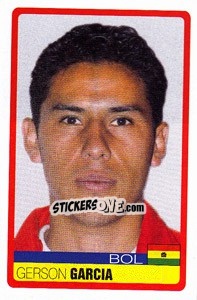 Figurina Gerson Garcia - Copa América. Venezuela 2007 - Panini