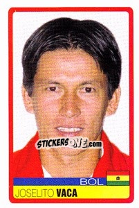 Sticker Joselito Vaca - Copa América. Venezuela 2007 - Panini