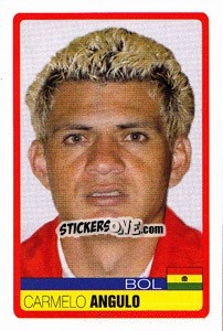 Sticker Carmelo Angulo - Copa América. Venezuela 2007 - Panini