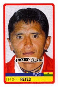 Figurina Leonel Reyes - Copa América. Venezuela 2007 - Panini