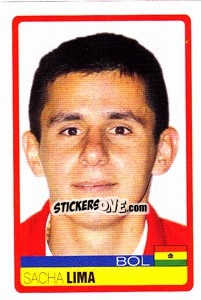 Sticker Sacha Lima - Copa América. Venezuela 2007 n. 49 - Panini