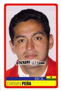 Sticker Darwin Peña - Copa América. Venezuela 2007 n. 51 - Panini