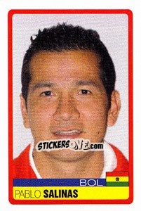 Sticker Pablo Salinas - Copa América. Venezuela 2007 n. 53 - Panini