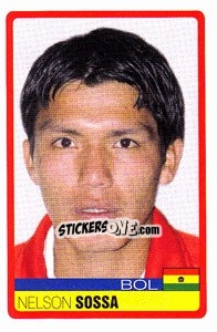 Cromo Nelson Sossa - Copa América. Venezuela 2007 - Panini