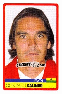Sticker Gonzalo Galindo - Copa América. Venezuela 2007 n. 55 - Panini