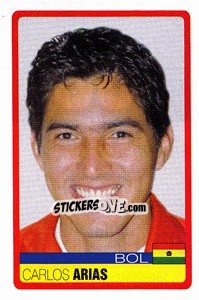 Sticker Carlos Arias - Copa América. Venezuela 2007 - Panini