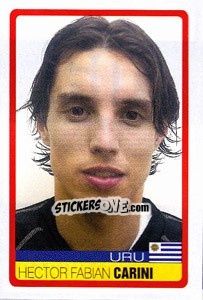 Sticker Hector Fabian Carini - Copa América. Venezuela 2007 - Panini